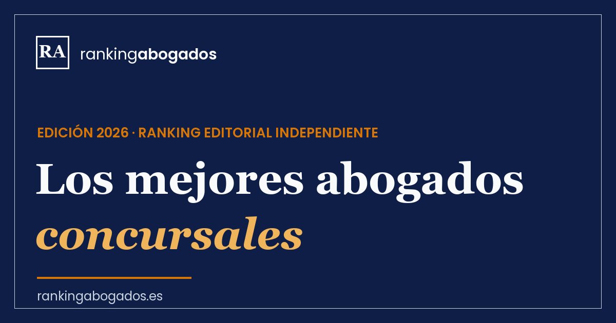 Con Sal Ranking Los 10 mejores abogados concursales de Madrid · Edición 2026